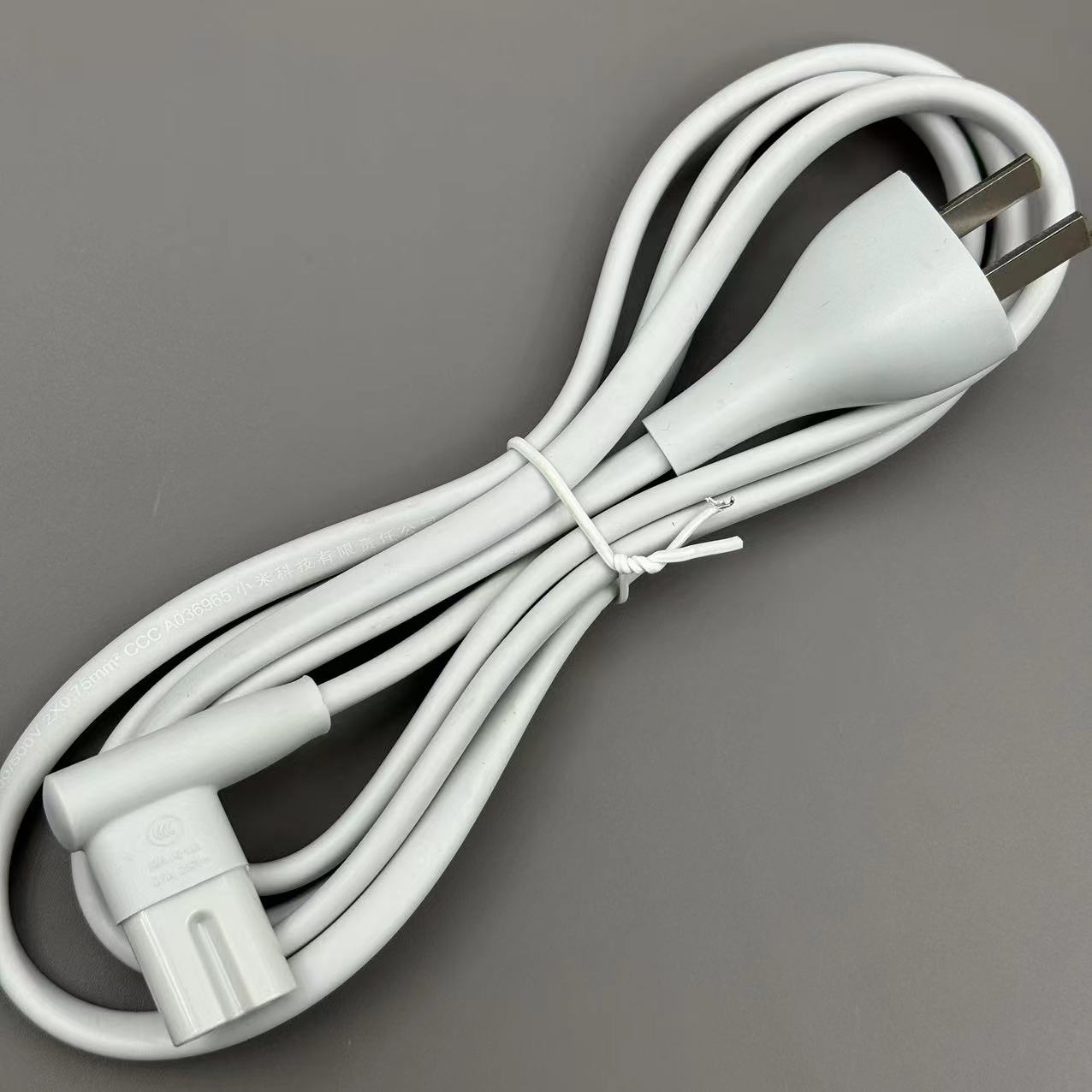 (1เส้น) [WIRE] สายไฟ AC 2ร่อง 8 ขนาด 2x0.75mm2 ยาว 1.5M ยี่ห้อ Xiaomi