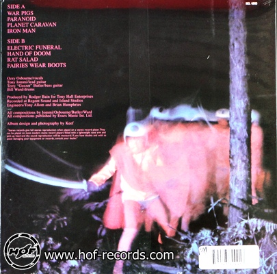 Black Sabbath - Paranoid 1lp