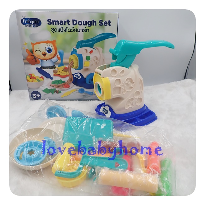 ของเล่นเด็ก ชุดแป้งโดว์ พร้อมเครื่องทำเส้น แป้งโดว์ สินค้าเป็น ของแถม ของพรีเมี่ยม