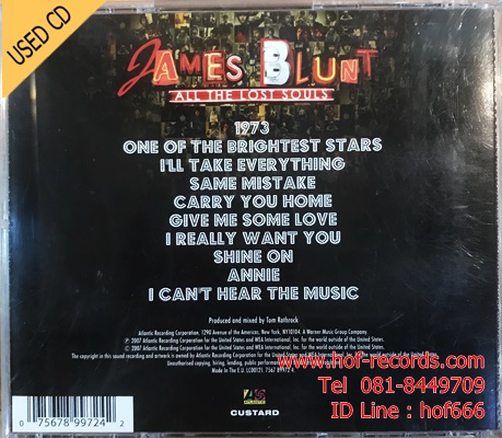 James Blunt - All the lost Souls (EU) Used CD 1 Dise VG++