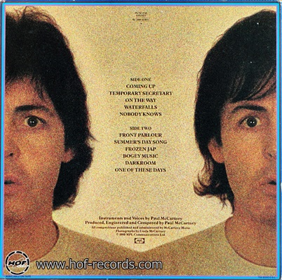 Paul Mccartney - Mc Cartney II 1980 1lp