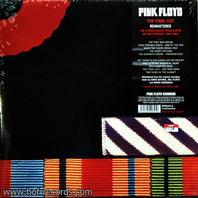 Pink Floyd - Final Cut 1Lp N.