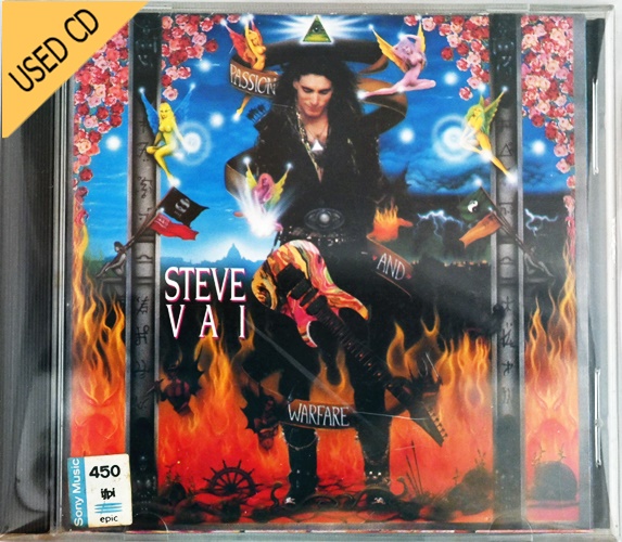 Used CD Steve Vai - Passion and Warfare