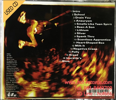 Nirvana - From the muddy banks of the wishkah ( US) Used CD 1 Dise VG++