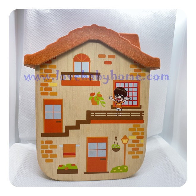 กระปุกออมสิน รูปบ้าน สินค้าเป็นของแถม ของพรีเมี่ยม