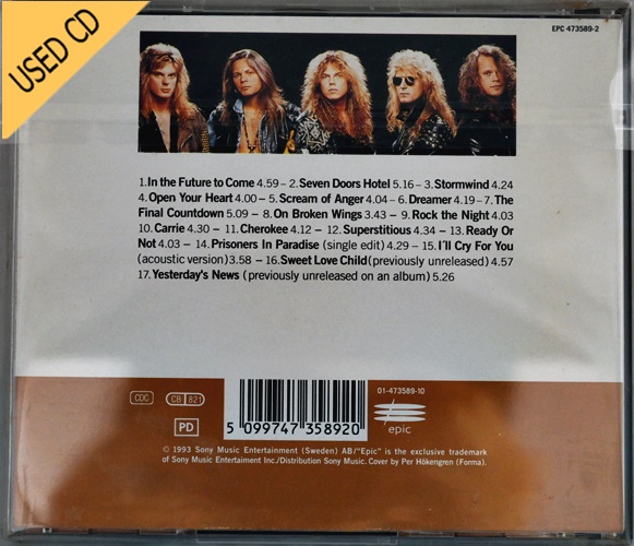 Used CD Europe 1982-1992