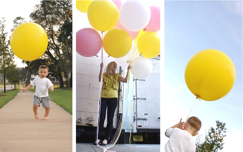 ลูกโป่งกลม สีเหลือง ไซส์ 18 นิ้ว จำนวน 1 ใบ (Round Balloon - Standard Yellow Color 16")