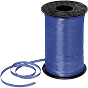 ริบบิ้นม้วนใหญ่ สีน้ำเงินเข้ม สำหรับผูกลูกโป่ง ยาว 350 เมตร - Royal Blue Curling Ribbon