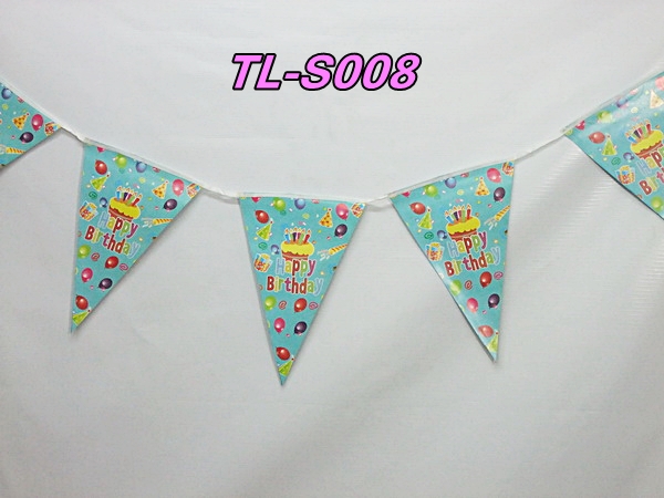 ธงประดับงาน Happy Birthday / Item No. TL-S008