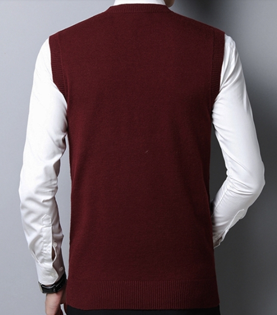 กั๊กไหมพรมชาย เดินเส้นเปียกปูน size 39 41 45 สีแดง เทา