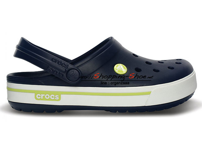 Crocband II.5 Clog - Navy / Citrus ของแท้ Outlet ไทยและอเมริกา