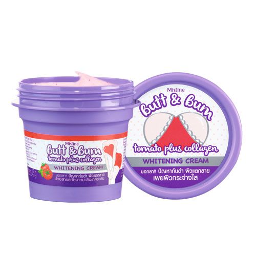 บัท แอนด์ บั้ม โทเมโท พลัส คอลลาเจน ไวท์เทนนิ่ง ครีม 45 g.