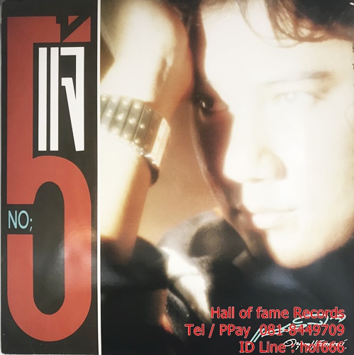 LP แจ้ ดนุพล แก้วกาญจน์ - NO.5 ปก VG++ แผ่น NM