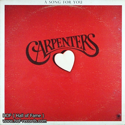 Carpenters - A song for you 1 Lp