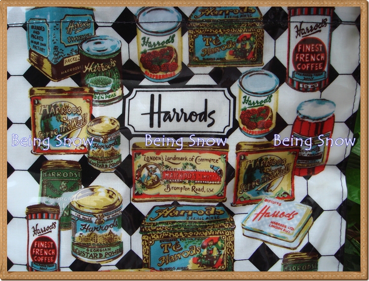 Vintage Tins Shopper Bag - Small