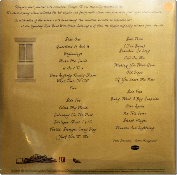 Chicago - Greatest Hits 2Lp New