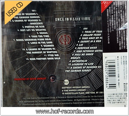 Dream Theater - Dnce In A Live Time 2CD (JAPAN) Used Cd VG++