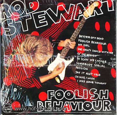Rod Stewart - Foolish Behaviour 1980 1lp