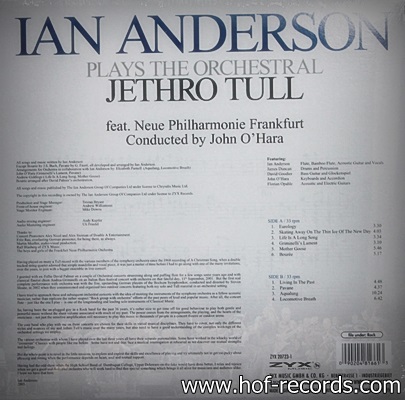 Ian Anderson - Plays The Orchestral 1Lp N.