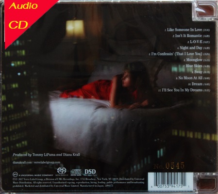 Diana Krall - Turn Up The Quiet (HYBRID) 1Cd N.