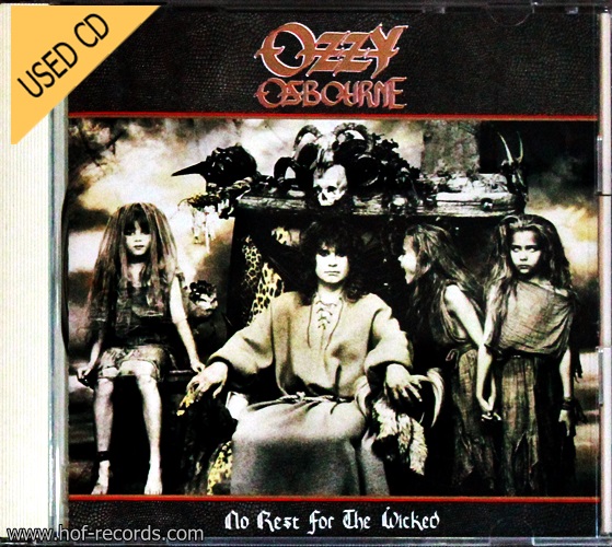 Used CD Ozzy Osbourne - No rest for the wicked