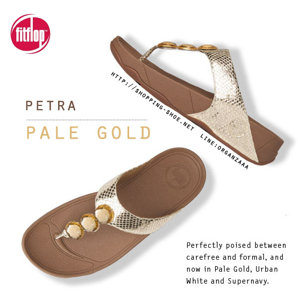 Fitflop Petra Pale Gold ของแท้ นำเข้าจาก USA และ UK