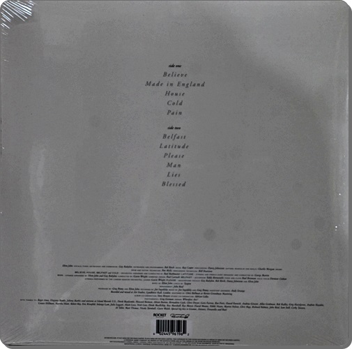 Elton John - Made In England 1Lp New