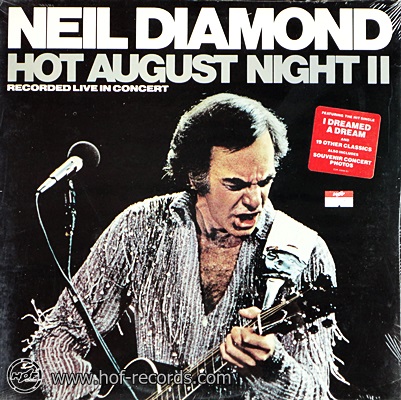 Neil Diamond - Hot August Night II 1987 2lp NEW