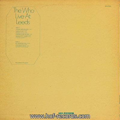 The Who - Live At Leeds 1lp