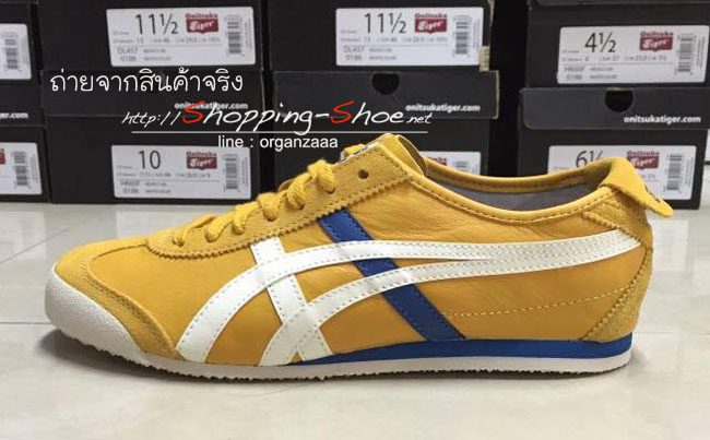 Onitsuka Tiger Mexico 66 - Yellow / Off White ของแท้ มีกล่อง ป้ายครบ