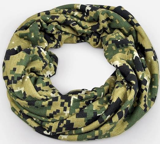 ราคาพิเศษ!!หมวกผ้า หมวกคลุม ผ้าพันคอ สไตล์ฮิพฮอพ ลายพราง ใส่ได้2แบบ สี 1-7