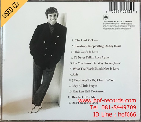Burt Bacharach - The best of (US ) Used CD 1 Dise VG++