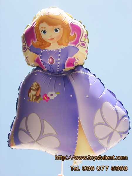 ลูกโป่งฟลอย์การ์ตูน เจ้าหญิงโซเฟีย - Sofia Princess Foil Balloon / Item No. TL-A069