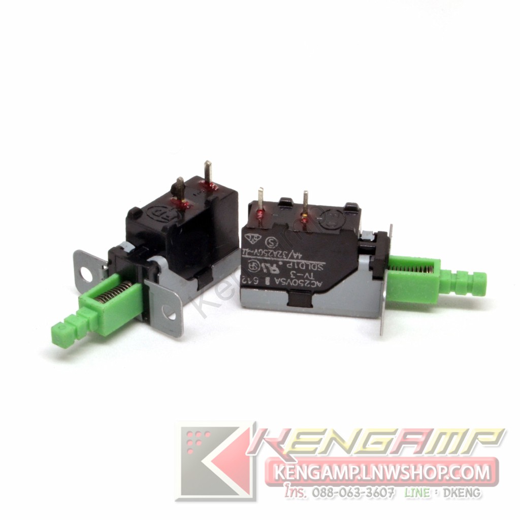 (1ตัว) [SW] SDL1P-A TV-3 สวิทซ์ กดติด-กดดับ FD 5A/250V ไต้หวัน Fuhua
