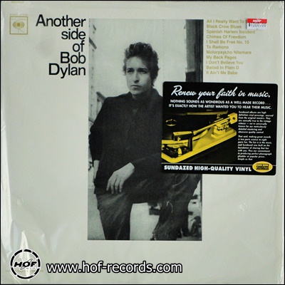 Bob Dylan - Another Side Of Bob Dylan 1965 1lp ( NEW )