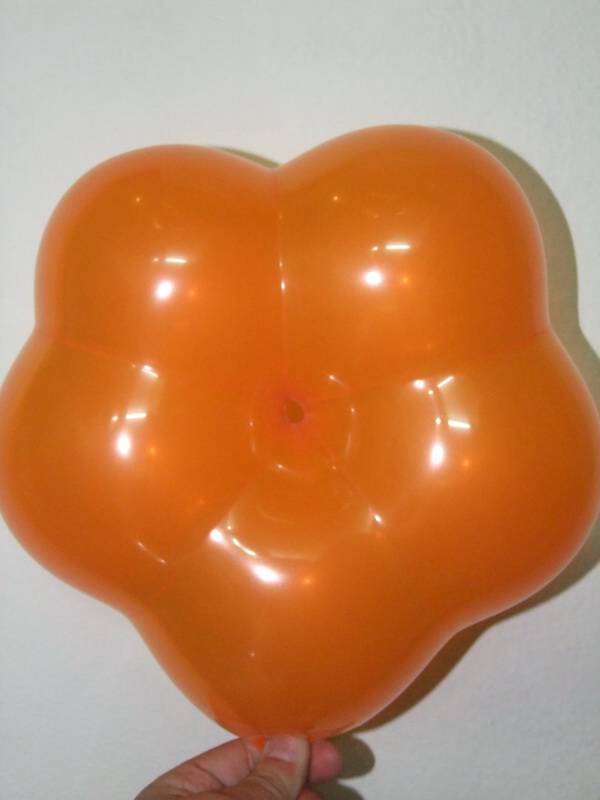 ลูกโป่งดอกไม้ Flower Latex Balloon 12" คละสี แพ็คละ 10 ชิ้น