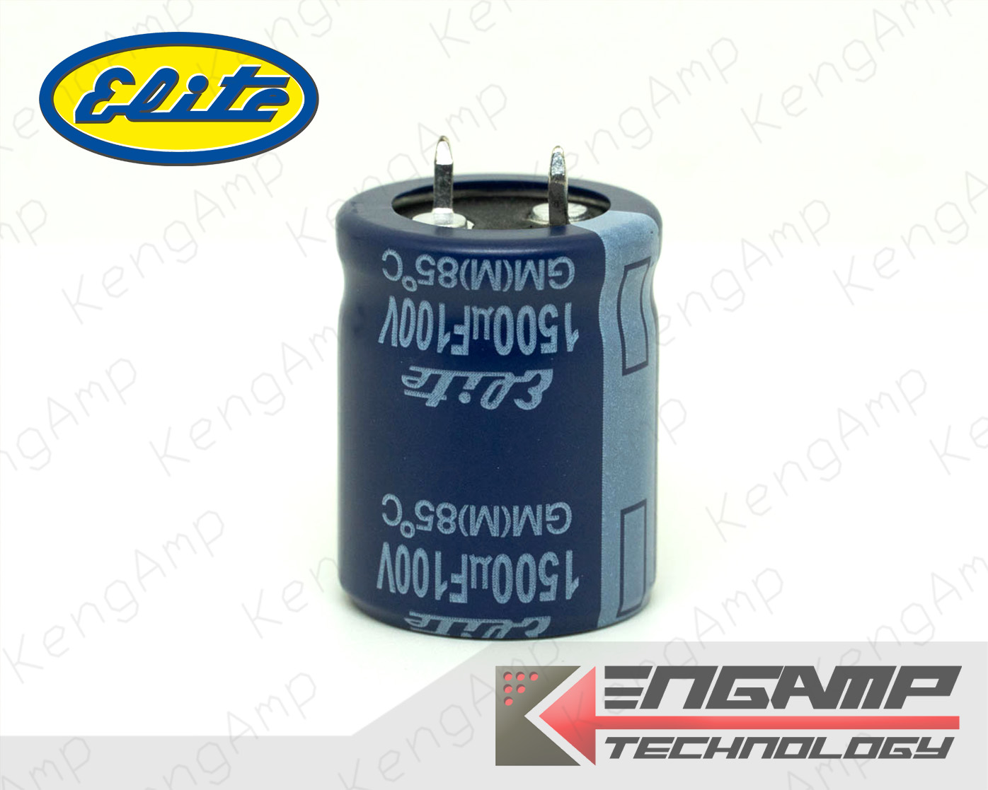 (1ตัว) [CAP] 1500uF/100V 85C ELITE GM(M) 25x30mm P=10mm