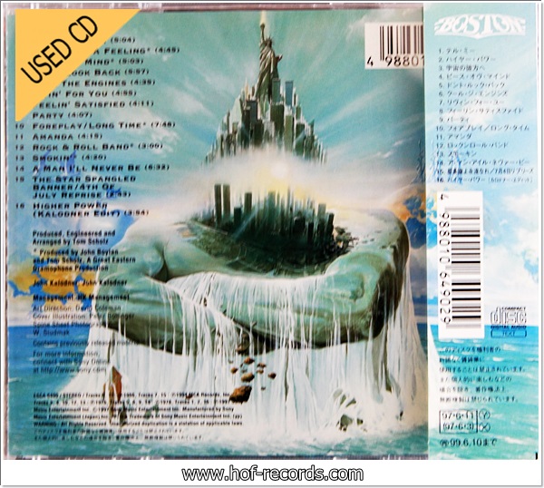 Boston - Greatest Hits (Japan) Used Cd VG++