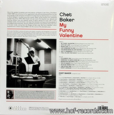 Chet Baker - My Funny Valentine 1Lp N.