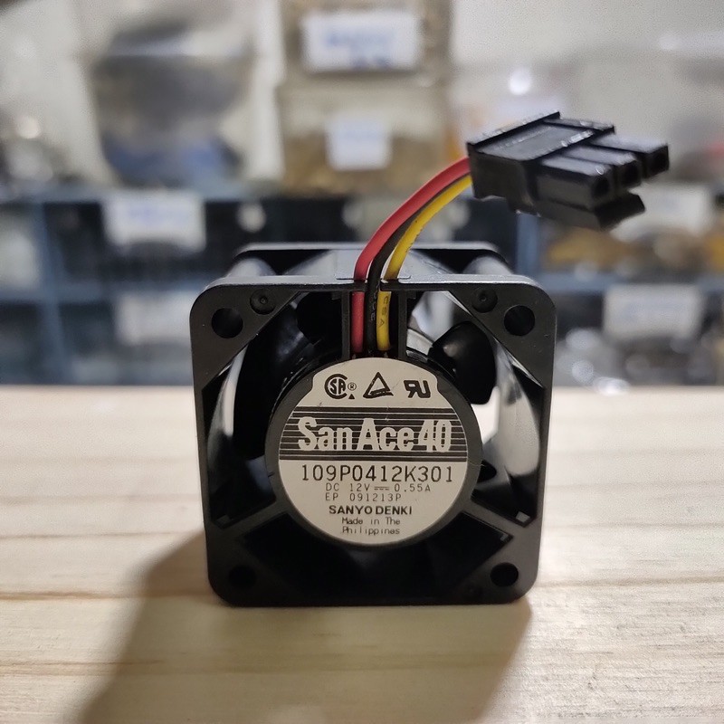 (1ตัว) [FAN] SANACE40 12V 0.55A 40x40mm ลมแรง