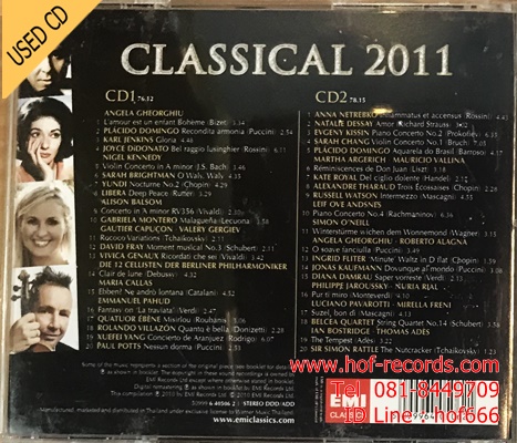 Classical 2011 Thai ) Used CD 2 Dise VG++