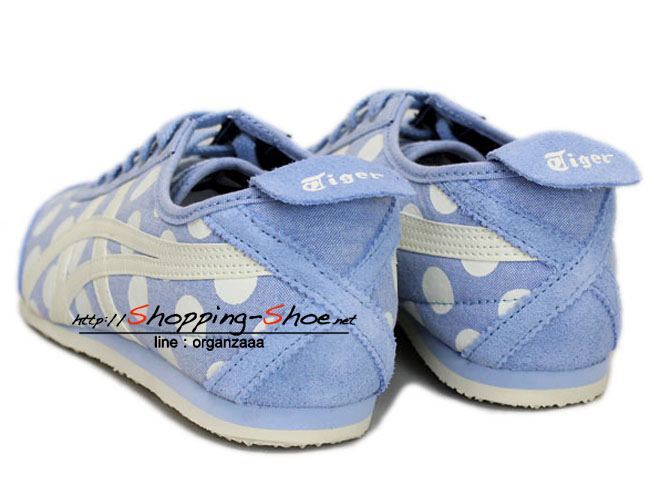Onitsuka Tiger Mexico 66 - Polka Dot Blue Chambray / Off White ของแท้ มีกล่อง ป้ายครบ