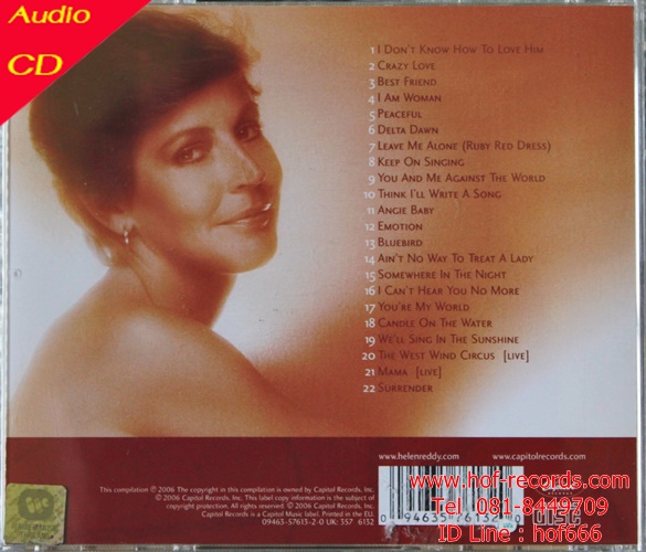 Used CD Helen Reddy - The woman Iam (NM ) UK