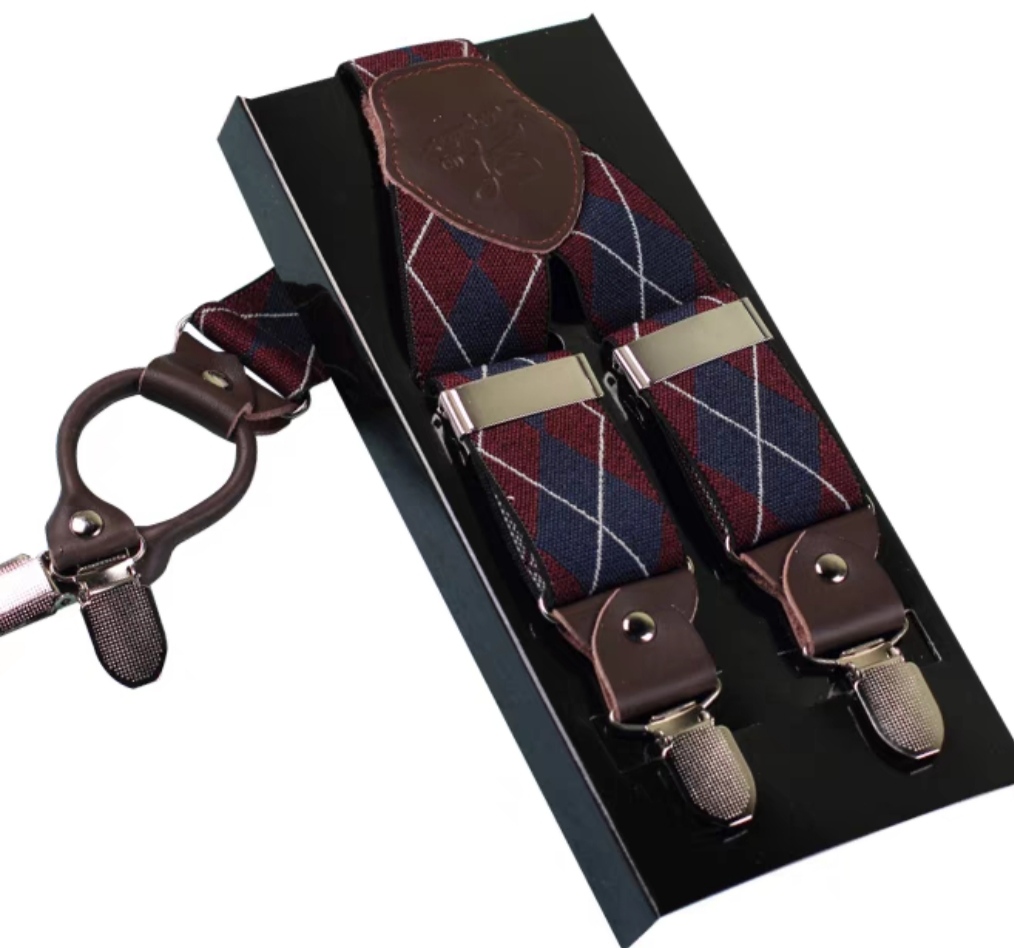 สายรัดกางเกงเอี๊ยม มาตรฐาน 4จุด หูคู่ ไม่เป็นสนิม แบบ Y กว้าง 3.5cm แบหูคู่ หนังแท้ สี น้ำเงิน น้ำตาล น้ำตาลแดง แดง ขาว เนื้อ ดำ เทา
