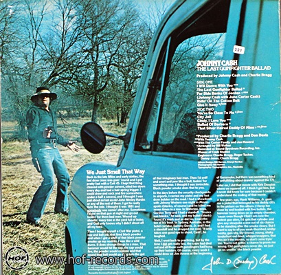 Johnny Cash - The Last GunFighter Ballad 1lp