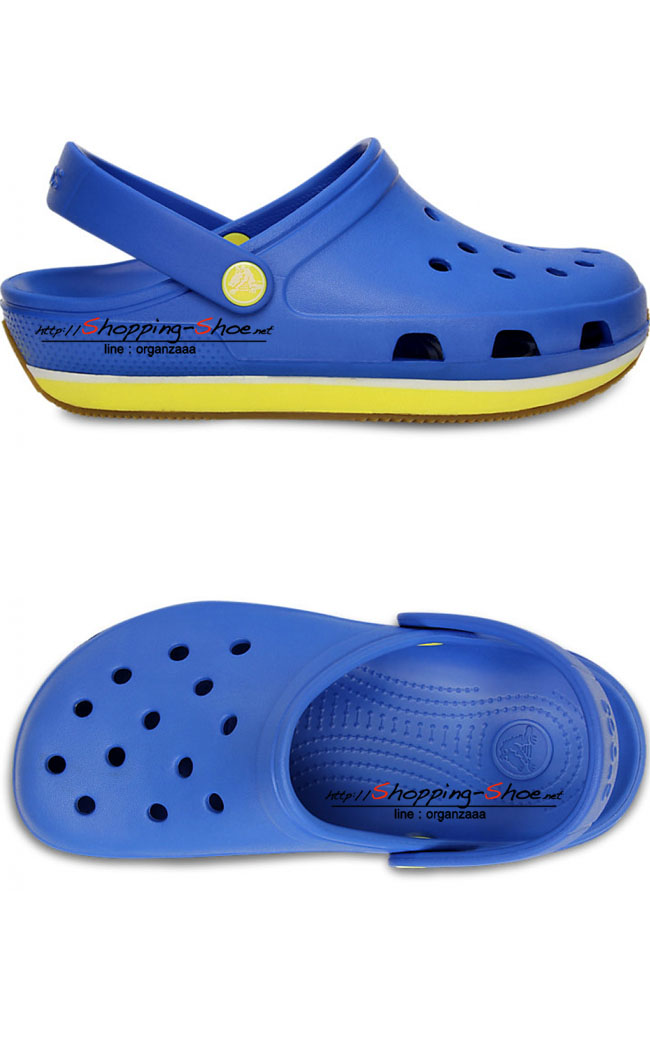 Crocs Retro Clog - Varsity Blue / Burst ของแท้ Outlet ไทยและอเมริกา