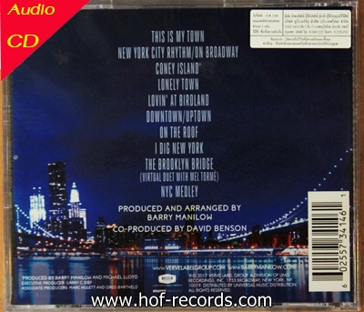CD Barry Manilow - This is my Town