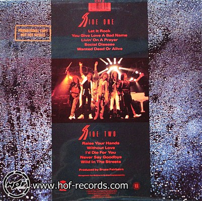 Bon Jovi - Slippery when wet 1 LP