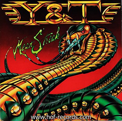 Y&T - Mean Streak 1983 1lp