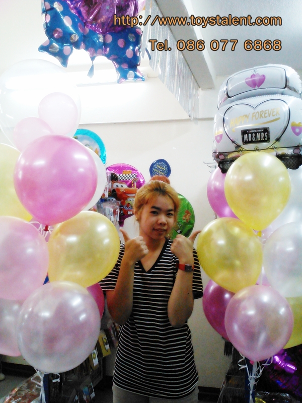 ลูกโป่งฟลอย์แต่งงาน Happy Forever Mr&Mrs - Wedding Foil Balloon/ Item No. TL-E014